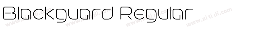 Blackguard Regular字体转换 Blackguard Regular字体转换